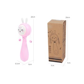 Maracas High Contrast Sensory Gift Rattle Texturierte Rassel mit mehrfarbigen Kugeln, Motorikspiel, zum Greifen, BPA-frei