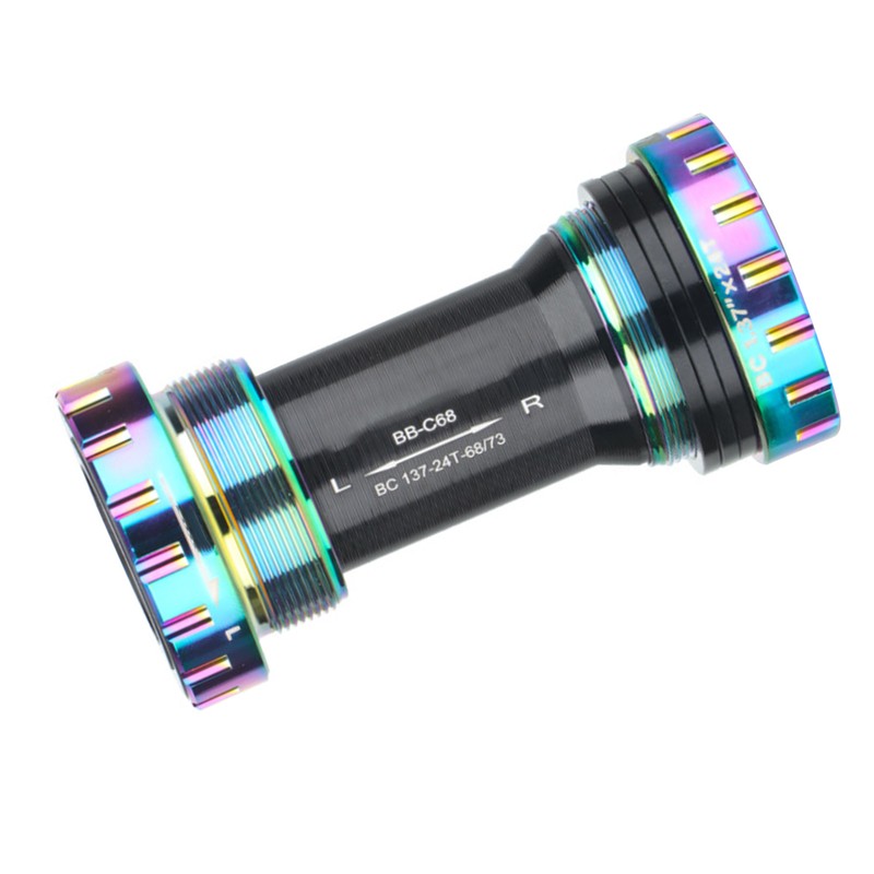 Bike Bottom Bracket Aluminum Alloy Resin Rust Prevention Long Durability