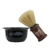 G Gabri Gabri Barber's Shaving Bowl 4.5x9cm - Black Shaving