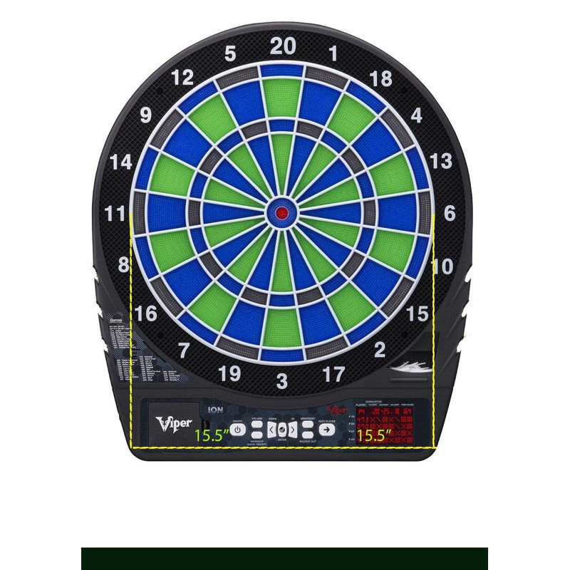 Focus Foam Soft Tip Dartboard Trainer Essentials, 2 Pack (15.5"