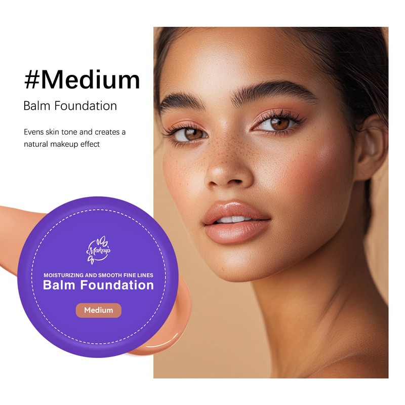 Balm Foundation | Age-Defying Hydrating Cushion Foundation for Mature Skin,