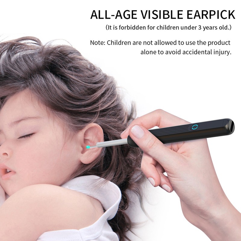 Rechargeable Ear Cleaner Wireless Visual Ear Wax Remover Ear Picking