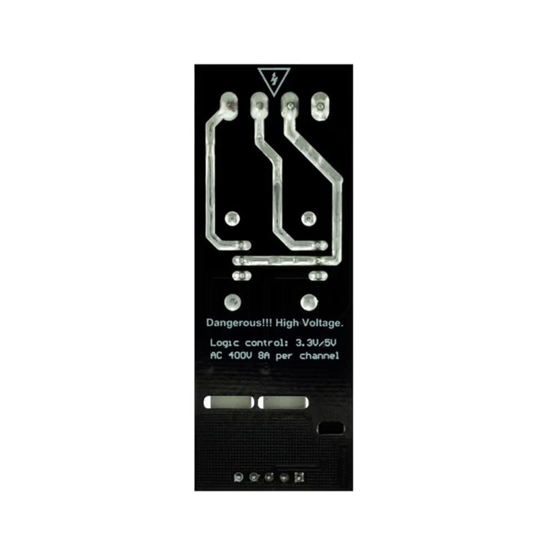 Aswalling AC Light Dimmer Module 2 Channel 3.3V/5V Logic Module