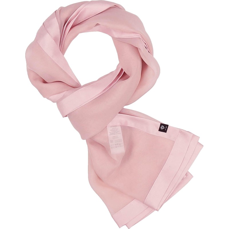 FRAAS Women's stole made of 100% silk, 60 x 180