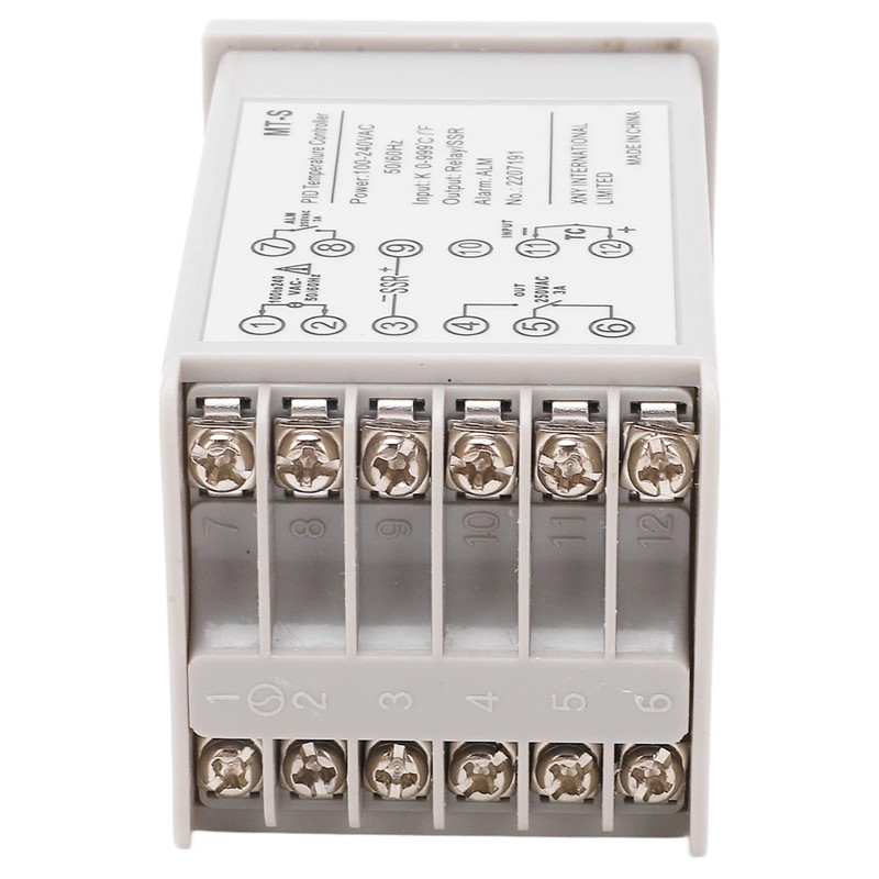 AsiXXSix Kit de Controlador de Temperatura PID, Termostato Universal con