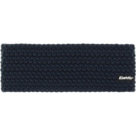 Eisbär Jamies Kids Headband Blue - Classic Children's Headband, 8 cm Height, Merino Mix, Warm Recycled Fleece Inner Band, Chunky Knit, All-Weather, Ideal for Boys and Girls