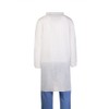 Tronex Fluid-Resistant Multilayer Full-Length Disposable Lab Coats With Knitted Collar/Cuffs