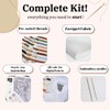 Luca-S Cross Stitch Kit with Hoop Included The Monarch Butterfly,