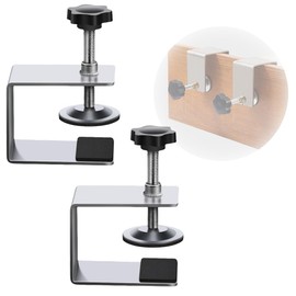 Pack of 2 C Clamps, 2 x Screw Clamp C Clamps, Screw Clamp, Universal Bracket Clamping Tools, for Drawer Installation, Building, Household Assembly, Woodworking DIY