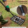 Intelligent Home Choice - Lawn Leveling Rake with Work Gloves