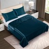 Homiest 48"x72" Duvet Cover for Weighted Blanket, Deep Sea Blue