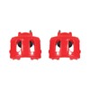 Power Stop S4339 Front Pair of High-Temp Red Powder Coated