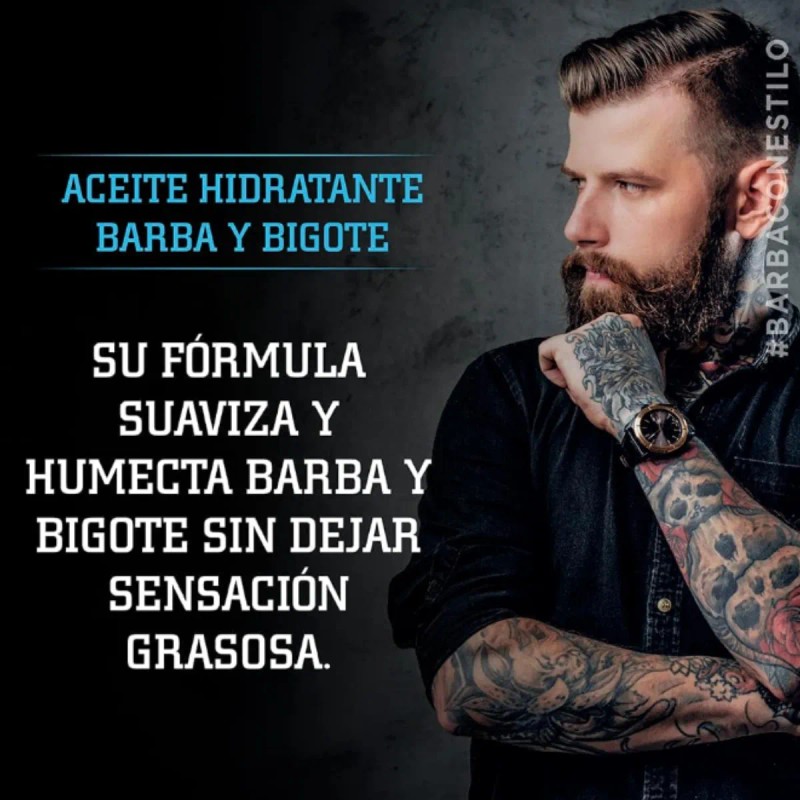 Kit Barba Y Bigote Aceite, Shampoo, Loción Y Cera José