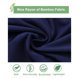 JunNeng Rayon from Bamboo Baby Romper Sleeper Short Sleeve Summer Jumpsuit,Newborn Boy Zipper Snug Fit Sleep 'N Play,Blue+Navy Blue 0-3 Months