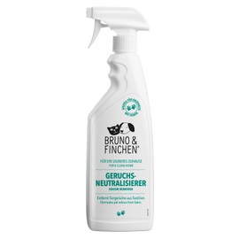 Bruno & Finchen Geruchsneutralisierer | Für Urin, Erbrochenes & Kot | Hundeurin & Katzenurin Geruchsneutralisierer | 750 ml