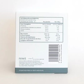 Reset Myo Inositol Collagen+ Sin Sabor En Sachets Caja C/15