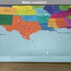 Lunarable USA Place Mats Set of 4, Map of America