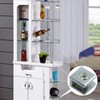 Glass Shelf Bracket Glass Clamp Holder Adjustable Clamp Shelf Clip