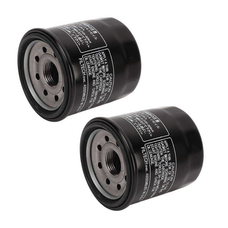 2 Pcs Motorcycle Oil Filter 15410 MFJ D01 Engine Diesel