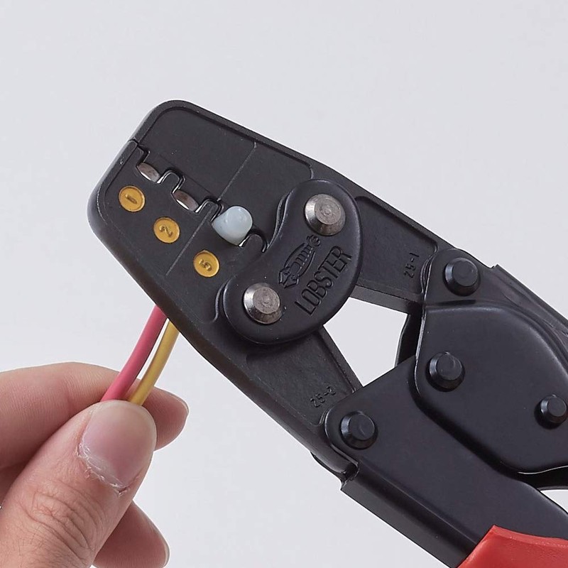 Lobtex Crimping Tool for Closed End Connectors with Insulated Coating