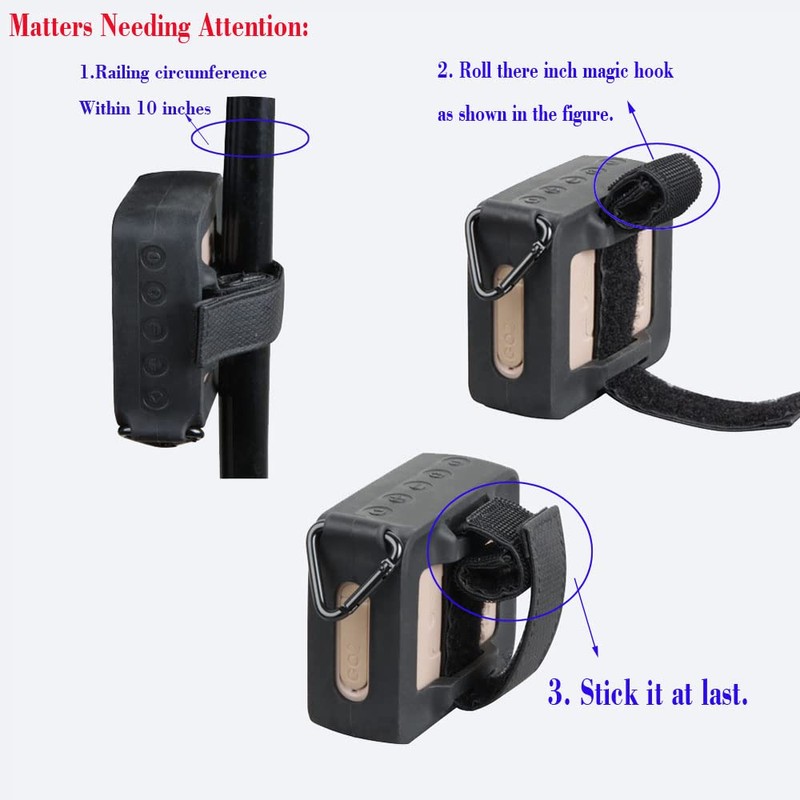 Hermitshell Travel Case for JBL GO2 (Blue 3, Case for