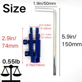 Pipe Extractor Tool Kit for 1/2" to 1" Water faucet extraction tool Remover & Repair Set (Blue) Father's Day/Contractor Gifts