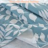 MATIRUG Vinyl Tablecloth with Flannel Backed, Waterproof Oil-Proof PVC Table