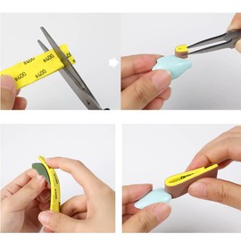 Sponge Cloth File, Pack of 15 [#800/#1000/#2000 (5 each)]