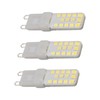 3Pcs G9 LED Light Bulb Dimmable Energy Saving Bi Pin