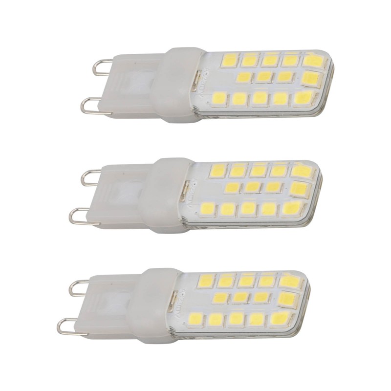 3Pcs G9 LED Light Bulb Dimmable Energy Saving Bi Pin
