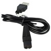 vhbw Charging Cable Compatible with Braun Series 3 320s, 310,