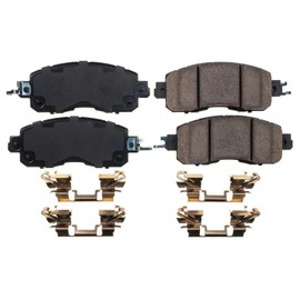 Power Stop Front 17-1650N Z17 Evolution Ceramic Brake Pads For Nissan Altima 2021-2023 [Model Specific]
