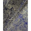 wowfabric4less123 2 Yard Gold Royal Paisley Metallic Brocade Fabric 60”