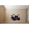 Vinyl Wall Decal Sticker Drum Set