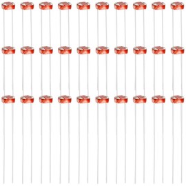 Photo Resistor Photoresistor 5528 5mm Photoresistor Photoresistor 2 Pin Photo Sensors Photosensitive Resistor High Sensitivity Sensor Compatible with Camera Auto Metering, Electronic Toys, Light Control Switch
