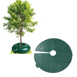 10 Gallon Tree Watering Bags, Planting Water Bag for Tree and Shrubs, Automatic Drip Tree Watering Irrigation System for Planting Gardening (Green)