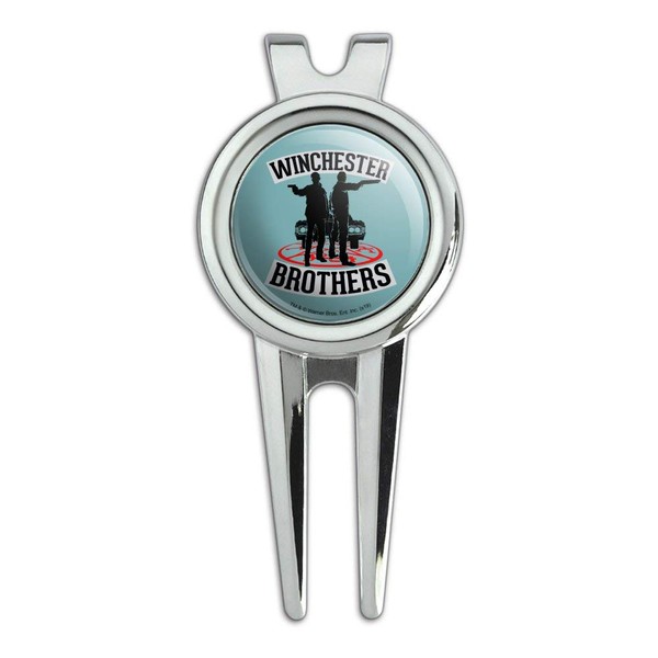 GRAPHICS & MORE Supernatural Brothers Golf Divot Repair Tool and