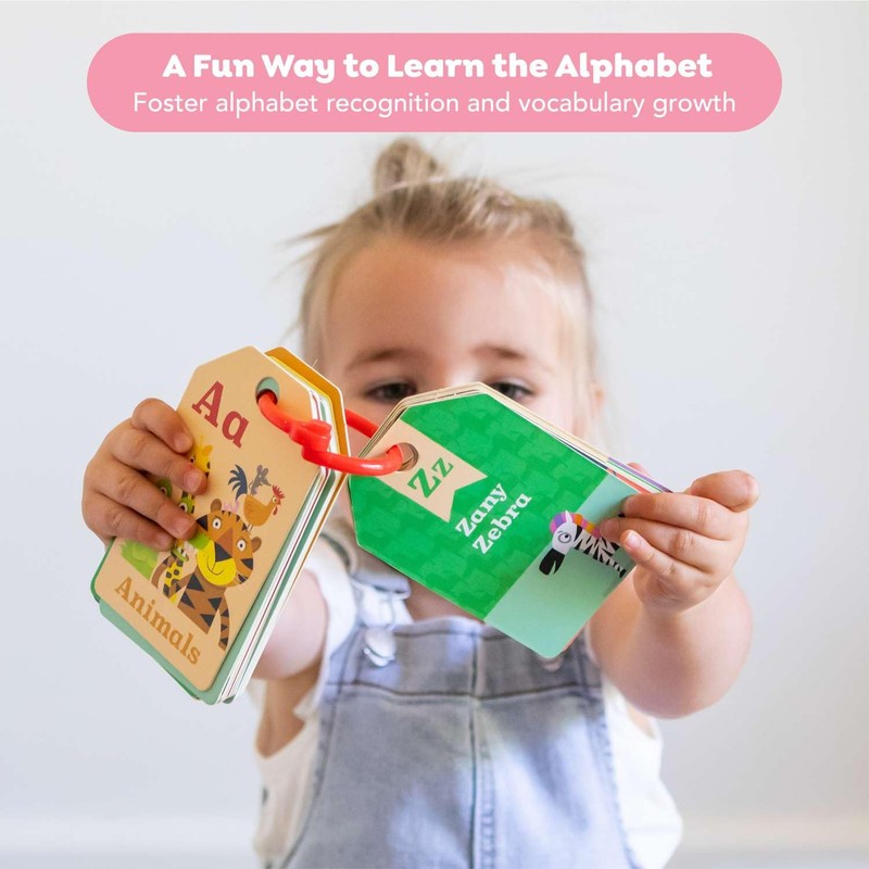 Tiger Tribe 26 Alphabet Flash Cards Includes 26 Double Sided