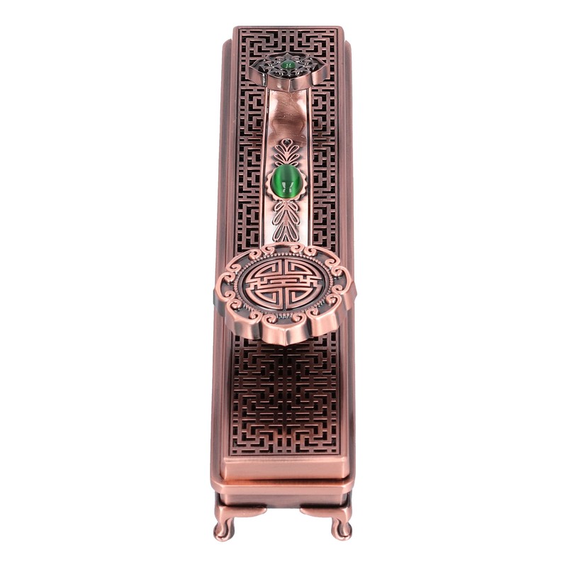 Metal Incense Holder Ruyi Antique Incense Stick Burner for Home