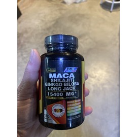 Cadane Organic Cadane Supplement Maca Shilajit Ginkgo Biloba Long Jack 180ct Exp 3/27