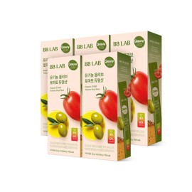 BB Lab Organic Olive Tomato Dual Shot (10 packs), 5 boxes / 비비랩 유기농 올리브토마토 듀얼샷(10포), 5박스