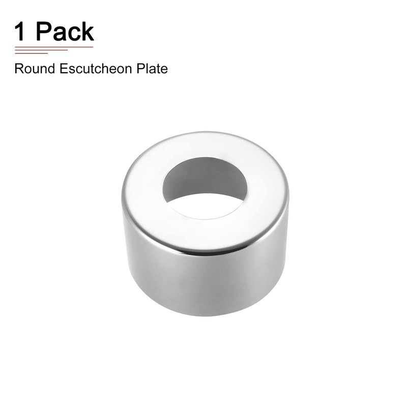 DTGN 66x40mm(DxT) Round Escutcheon Plate - Good for Bathroom Kitchen