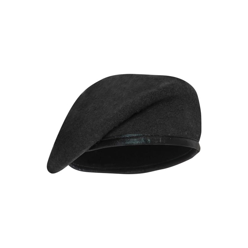 Rothco GI Type Inspection Ready Beret, Black, 7.75