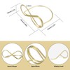 16 Pcs Table Place Name Holders, Table Number Holders Stands,