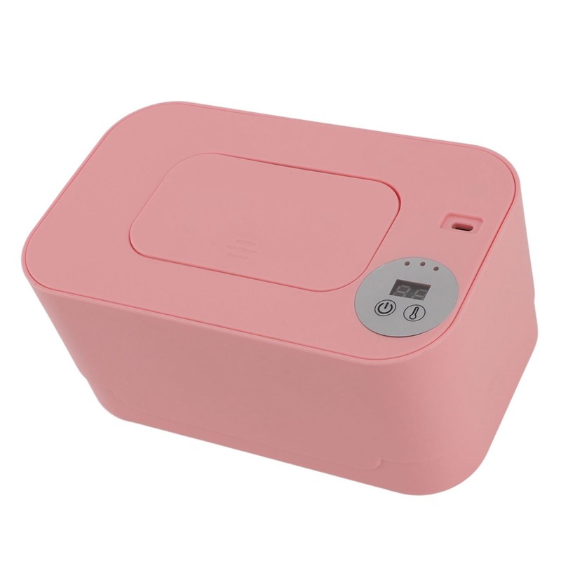 Wipes Warmer with Night Light Temperature Adjustable Refillable Multifunctional Portable