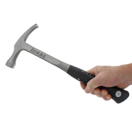 IDEAL Electrical 35-210 Drop-Forged Hammer - Electrician's Hammer 28.5 oz. 14-1/2 in. Claw Hammer