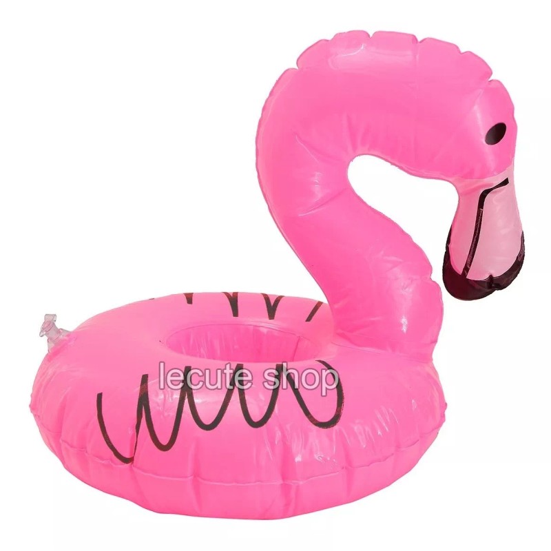 Inflatable Inflable Salvavidas Flamingo Porta Vaso Alberca Fiesta