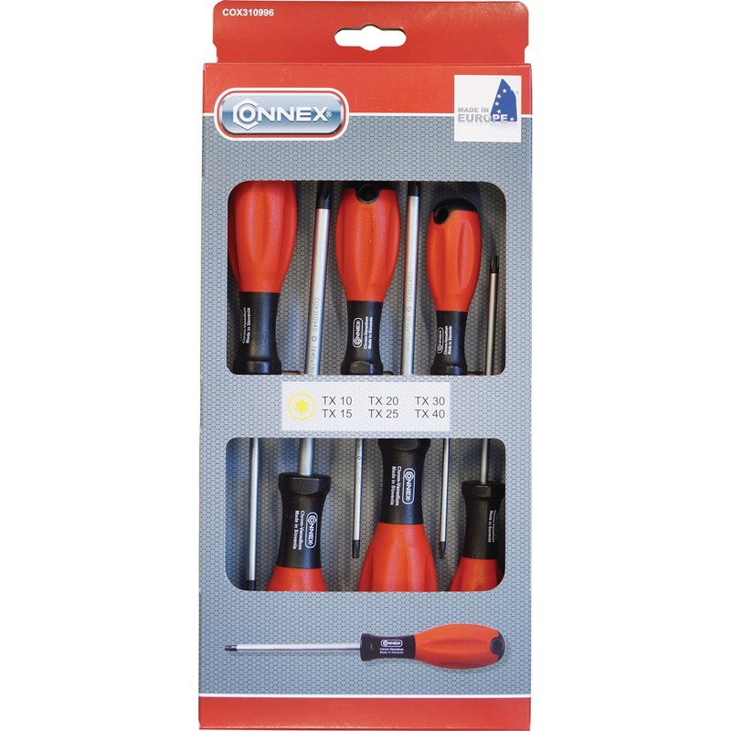 Connex Screwdriver Set TX 6 Piece COX310996