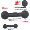 Rigdance CNC Aluminium 17mm Double Ball Adapter for Car Phone