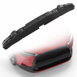 YHTAUTO Front Side Bumper Absorber Compatible with Volkswagen Jetta 2005-2010 Sedan, Black Bumper Face Bar Impact Energy Absorber